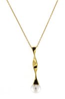 Collana Chimento Donna in Oro giallo Perla 64481XGD0340088